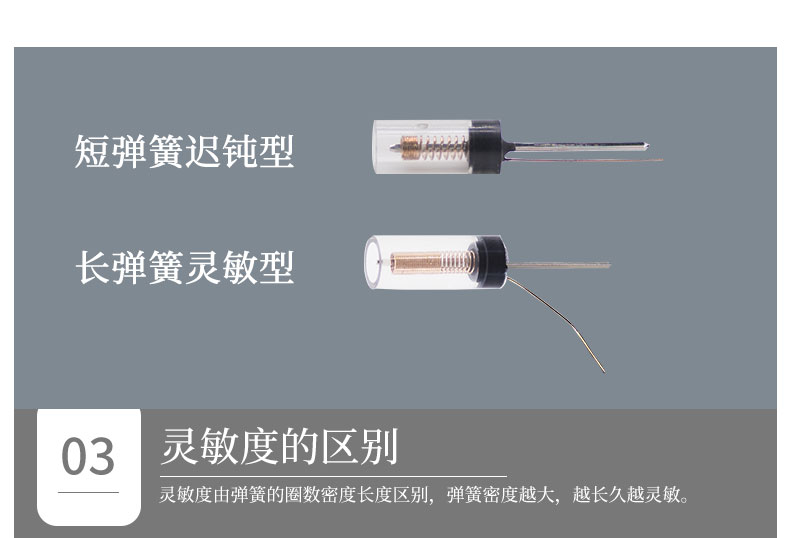 如何區分遲鈍型和靈敏型的震動開關